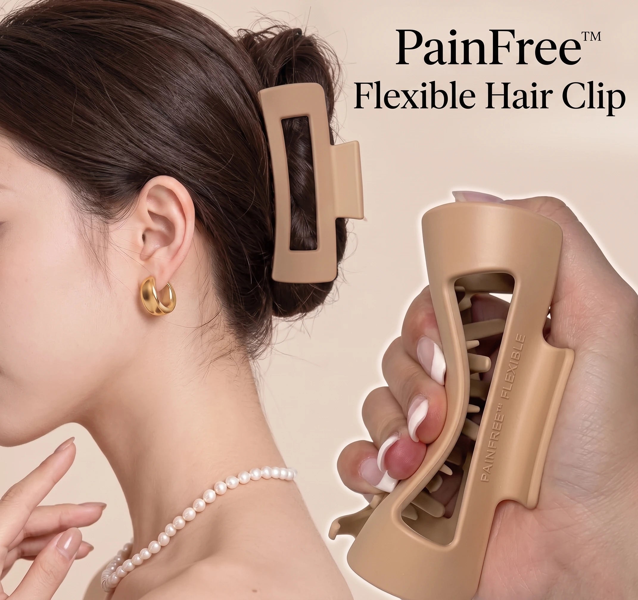 PainFree™ Flexible Hair Clip