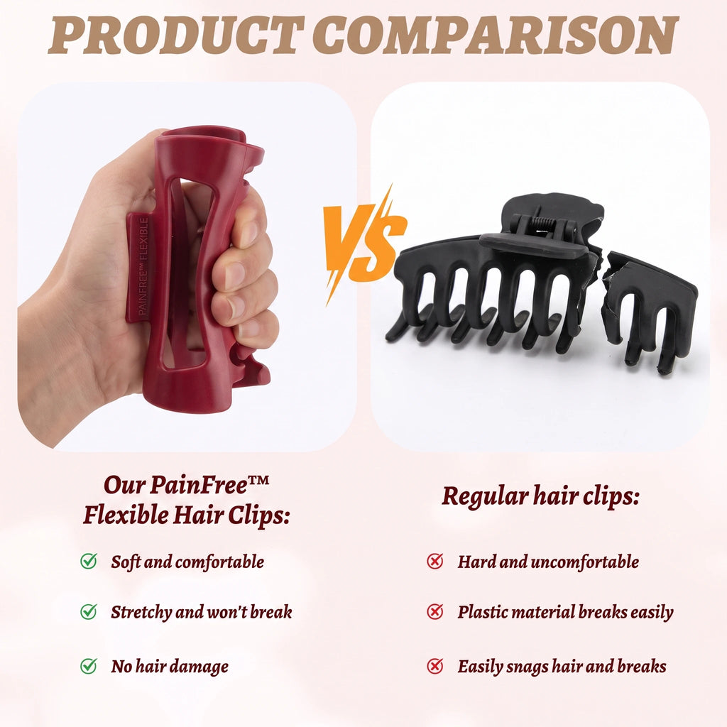 PainFree™ Flexible Hair Clip