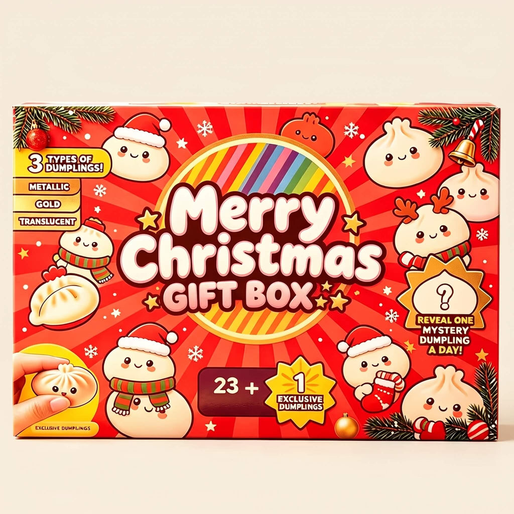 Merry Mystery" 24-Day Dumpling Countdown Calendar
