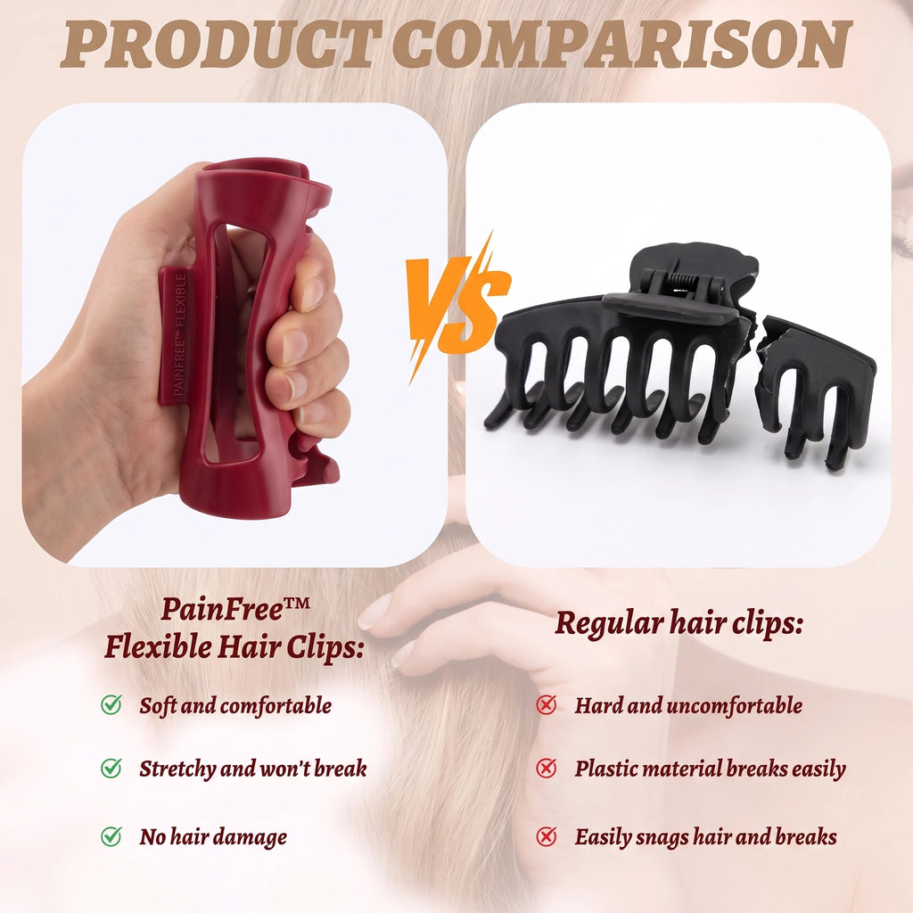 PainFree™ Flexible Hair Clip