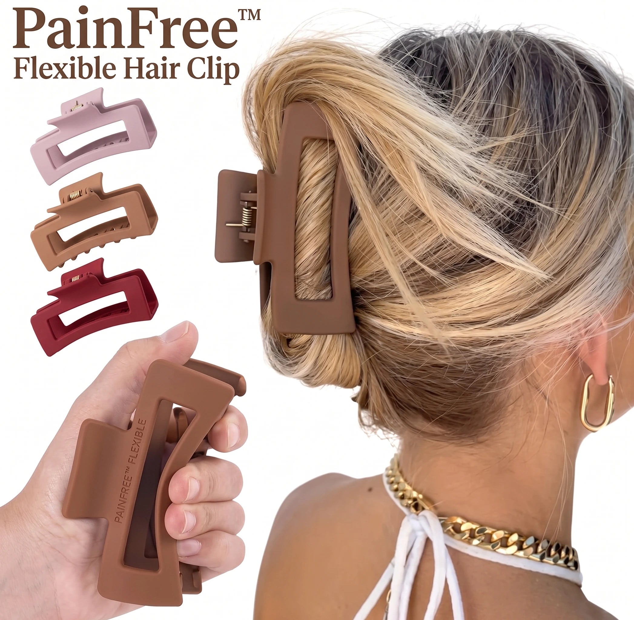 PainFree™ Flexible Hair Clip